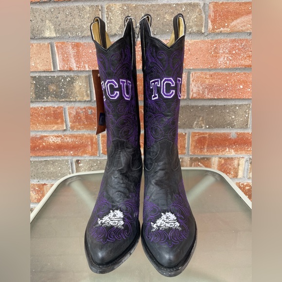Shoes - TCU Horned Frogs Gameday Cowboy Boots